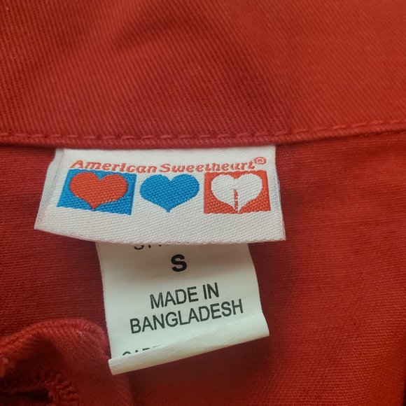 Red Denim jacket - Picture 3 of 4